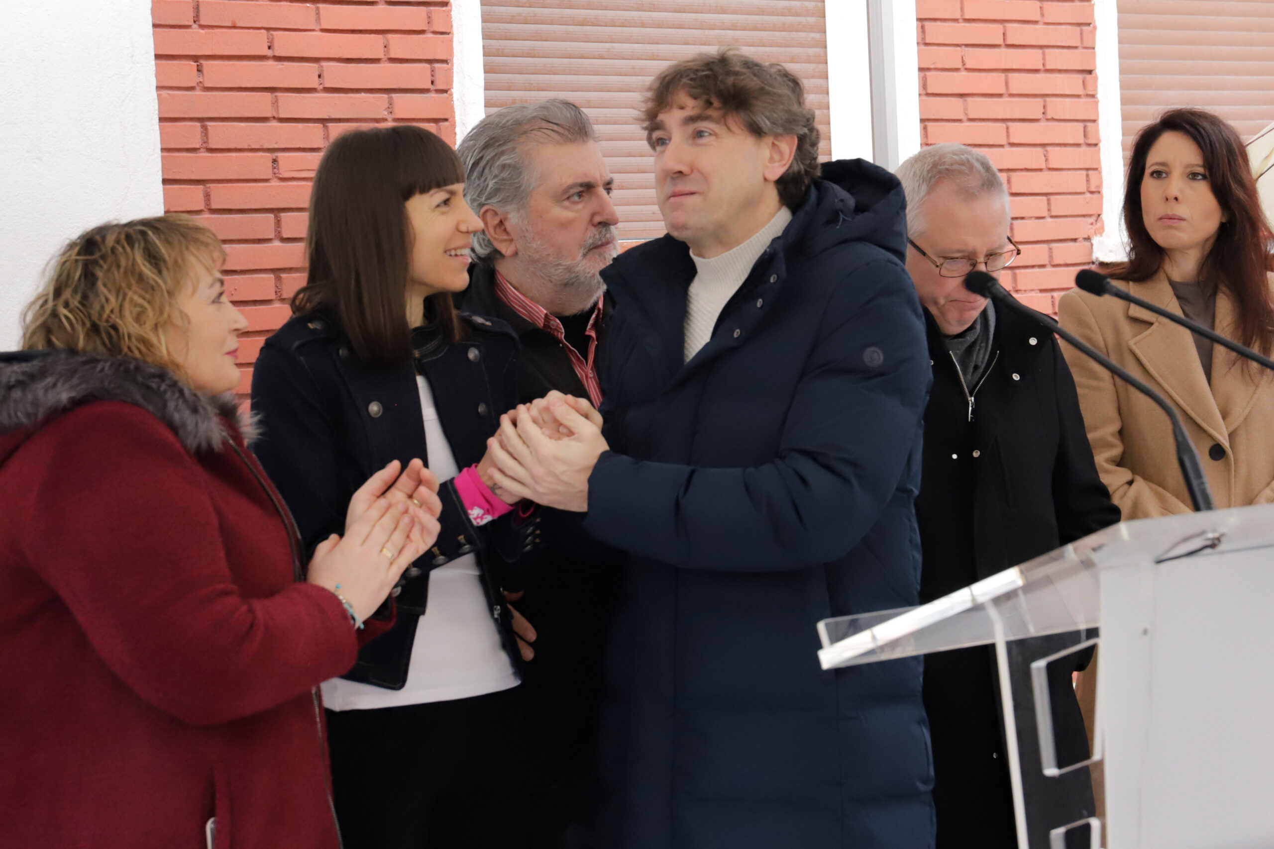 Acto en memoria del exconcejal de Arrasate Isaías Carrasco